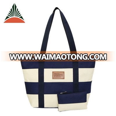 Fashion Promotion Shoulder Tote Canvas Fabric Shopping Bag