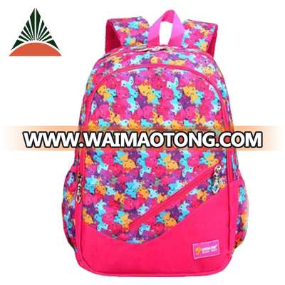 Wholesale Custom Children Girls Nylon Softback School Backpack