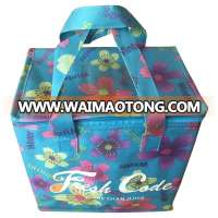 full color polyester thermal insulated cooler bag