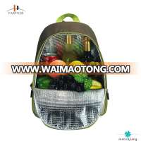 Custom outdoor large capacity disposable picnic insulation tableware barbecue backpack cooler bag